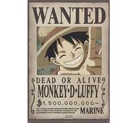 ABYstyle Póster Maxi One Piece Wanted Luffy New 2 61 x 91,5 cm