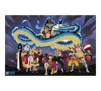 GB eye ABYstyle GBYDCO037 The Crew Versus Kaido Una pieza Póster, 61cm x 91.5cm