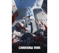 GB Eye Póster Maxi CHAINSAW MAN – Texto "Key" – 91,5 x 61 cm