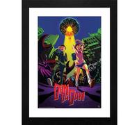 GB eye Dan Da Dan Framed print Cow abduction Sin clasificar Imagen Emmarcada coloreado Plastico
