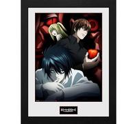 GB Eye, Death Note, Light L and Misa, Fotografia Enmarcada, 40 x 30 cm