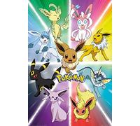 GB Eye Eevee Evolution Pokemon - Póster maxi