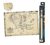 GB eye - EL SEÑOR DE LOS ANILLOS Póster Pergamino La Tierra Media