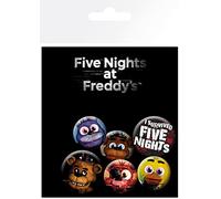 GB eye Five Nights At Freddys Mix-Paquete de Insignias, Aluminio, Multicolor, 14 x 0.3 x 10 cm