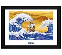 GB Eye – Lámina enmarcada de colección One Piece Thousand Sunny 30 x 40 cm