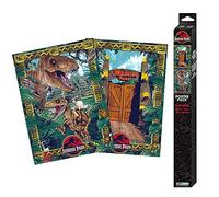 GB Eye GBYDCO041 Chibi Poster Jurassic Park Gates and Biodiversity 52 x 38