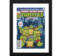 GB Eye GBYDCO116 Framed Collector Print Teenage Mutant Turtles Comics cover 30 x 40cm