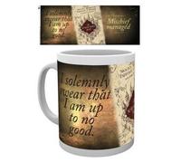 Gb eye, harry potter, marauders map, taza
