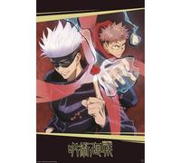 GB eye JUJUTSU KAISEN - Póster Itadori & Gojo (91,5 x 61 cm)