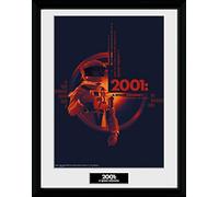 GB eye Ltd 2001 A Espacio Odyssey, gráfico, Enmarcado impresión 30 x 40 cm, Madera, Varios, 52 x 44 x 3 cm