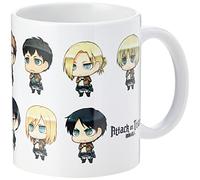 GB eye LTD, Attack On Titan, All Chimis, Taza, Madera, Multicolor, 1 Unidad (Paquete de 1)