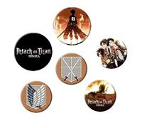 GB eye LTD, Attack On Titan, Personajes, Pack de Chapas