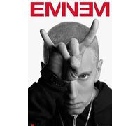 GB eye Eminem-Horns Poster, Papel, Multicolor, 91.5 x 61cm