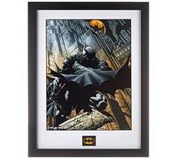 GB eye LTD-Impresión enmarcada de Batman Comic, Stalker, 30 x 40 cm, Madera de ingeniería, Multicolor, 45L x 35W cm
