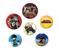 GB eye My Hero Academia Mix Badge Pack, aluminio, varios, 14 x 0,3 x 10 cm