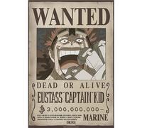 GB eye One Piece - Póster Wanted Kid Wano (52 x 38 cm)