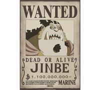 GB eye One Piece - Póster Wanted Jinbe Wano (52 x 38 cm)