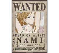 GB eye Póster One Piece Wanted Nami Wano 38x52cm