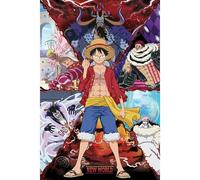 GB eye - Póster Luffy vs Nuevo Mundo (91,5 x 61 cm)