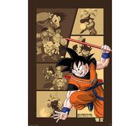 GB eye Póster retro de Dragon Ball Goku de 61 x 91,5 cm, póster artístico enrollado, póster de pared, pósteres e impresiones