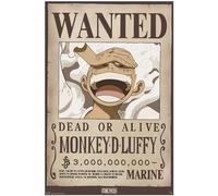 GB Eye Póster Wanted Luffy Wano 91,5 x 61 cm