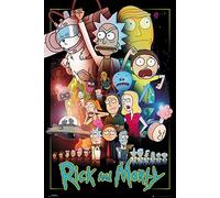GB eye, Rick y Morty, Guerras, Maxi Poster