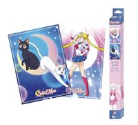 GB eye SAILOR MOON Set 2 Chibi Posters Sailor Moon & Gatos