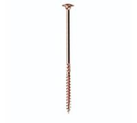 GB FISSAGGI SRL FJA12017 Tornillo Marco Geto Wood G&B-Cabeza Redonda Ancha-Caja de 50 Piezas-Ø8 x 160 mm-92157