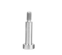 GB5281 M4 M5 M6 M8 M10 304 hexágono de acero inoxidable hombro tornillo tapa cabeza cojinete cosas perno con cabezal for tornillos Allen(12mm,12-M10 (1pcs))