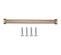 GBASDXU Barra Ajustable para Armario, 65 60 55 50 45 40 35 30 25 20 18 In Percha De Ropa Montada En La Pared Aluminio con Poste Ovalado for Armario