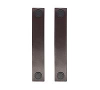 GBASDXU Tiradores de cuero, Manija de cuero for muebles, 2 uds., tirador de gabinete marrón, tirador de puerta de armario, tuercas de latón, perillas de armarios