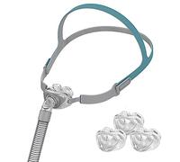 Gbbazu Soporte de almohadilla nasal para máscara cpap, soporte de manguera CPAP reemplazado de reutilización con soporte de tubería, almohadilla nasal CPAP no. 3, mejora la comodidad de dormir