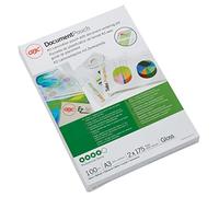 GBC fundas de laminacion de documentos | A3 | brillante | 2x175 micras | 100 unidades