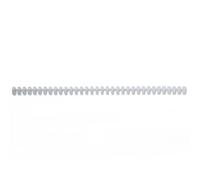 GBC 387302E - Clicks 34 anillas (máquinas 3:1) 8 mm (caja 50) color translúcido