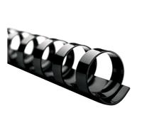 GBC 4000104 Lomos est ndar de encuadernaci n en espiral de 19 mm de di metro y 160 hojas, color negro (caja de 100)