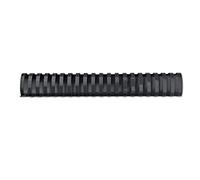 GBC 4028184 - Canutillo plástico DIN A4 21 anillas 32 mm ovalados (caja 50) color negro