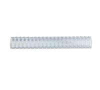 GBC 4028204 - Espirales para encuadernación (50 unidades, plástico, 21 anillas, para 280 hojas A4, 32 mm), color blanco