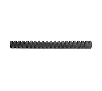 GBC 4028600 - Canutillo plástico DIN A4 21 anillas 16 mm (caja 100) color negro