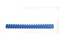 Canutillo plástico DIN A4 GBC 16 mm (Caja 100), azul