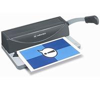 GBC 4400556 - Encuadernadora De Espiral Metálica CoilBind MC10, Perfora Hasta 10 Hojas, Encuaderna Hasta 450 Hojas A4, Sistema Manual De Enrollar Y Doblar, Incluye Alicate De Corte Y Doblado, Blanco