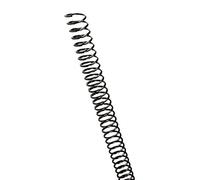 GBC A9665904 - Espiral plástico COLORCOIL paso 4:1 6 mm (caja 100) color negro