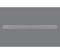 GBC Canutillo wire encuadernación WireBind blanco 5mm (100) - Sujetapapeles (Metal, Color blanco, 35 hojas, 297 mm, 210 mm, 100 pieza(s))