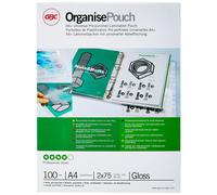 Gbc Carteras plastificación GBC organización A4 Tiras para archivar 75 cm 100 pi