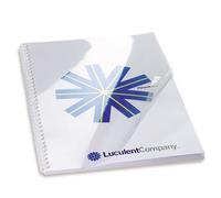 GBC CE0120 HiClear Tapas de encuadernacion | A4 | 150 micras | completamente transparentes | 50 unidades