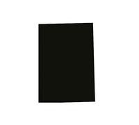 Gbc ESP425504 PolyOpaque Caja de 100 portadas de polipropileno, 0.5 mm, negro
