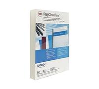 GBC ESP425800 - Portada de encuadernación PP POLYCOVERS traslúcida 800 micras DIN A4 (Pack 50) color translúcida