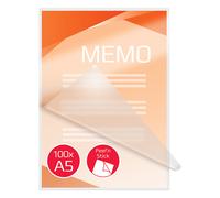 GBC Funda para laminar | adhesiva | A5 | brillante | 2x125 micras | 100 unidades