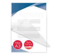 Carteras GBC DIN A3 (303X426) 2X80 mic. (Caja 100)