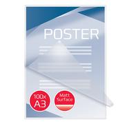 GBC fundas de laminacion de documentos | A3 | mate | 2x75 micras | 100 unidades