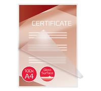 GBC fundas de laminacion de documentos | A4 | brillante | 2x125 micras | 25 unidades